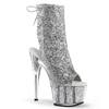 Pleaser - ADORE1018G Bottes de plateforme, Pole dance chaussures - Chaussures de pole dance - Couleur argent Product image